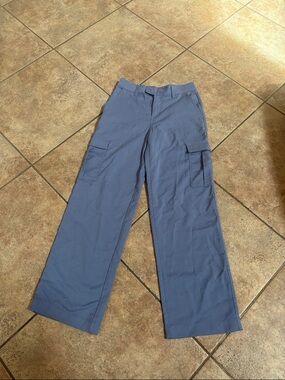 H&M Dusty Blue Womens cargo Pants